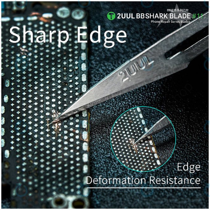 Shark Blade No.11, BB, 2UUL DA18, 100pcs/Box