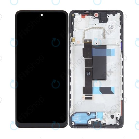 Xiaomi Redmi Note 12 Pro 5G - LCD Display + Touch Screen + Frame (Midnight Black) TFT