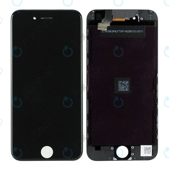 Display for iPhone 6, Black, Touch Screen with Frame