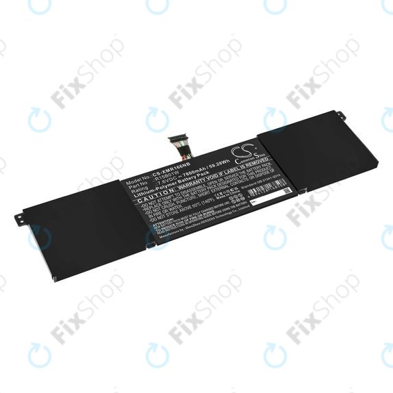 Battery for Xiaomi Mi Pro 15.6 i3, i5, i6, 7800mAh, Li-Pol, 7.6V, R15B01W, HQ