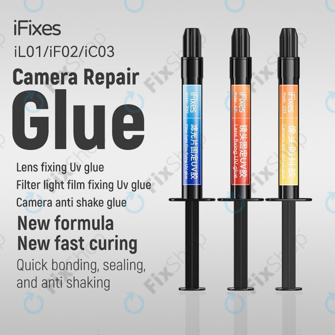 iFixes iL01 Lens Fixing UV Glue, 5ml
