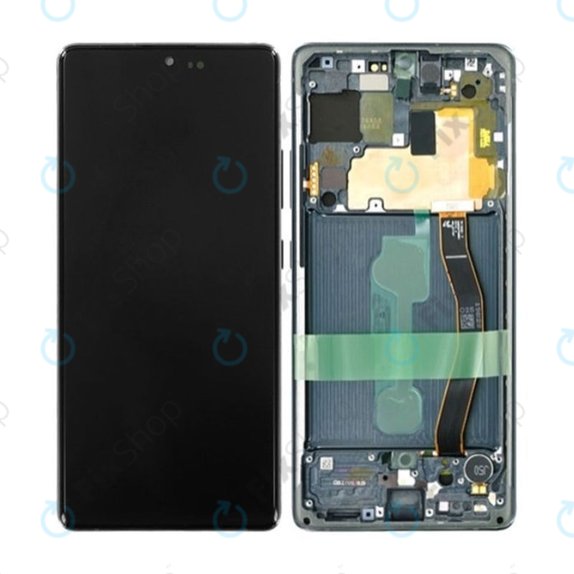 Samsung Galaxy S10 Lite G770F - LCD Display + Touch Screen + Frame (Prism Black) OLED