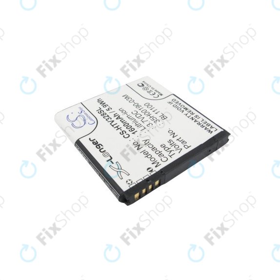 Battery for HTC Desire X, Desire V, 1600mAh, Li-Ion, 3.7V, 35H00190-03M, HQ