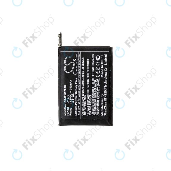 Apple Watch 1 42mm - Battery A1579 240mAh HQ