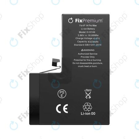 iPhone14Pro 256GB バッテリー77％ Apple iPhone 14 Pro - Battery with Tag On Function 3200mAh | FixShop