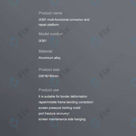 iFixes iX361 Multi Functional Frame Correction Platform