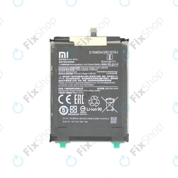 Xiaomi Redmi Note 8 Pro - Battery BM4J 4500mAh - 46BM4JA030H8 Genuine Service Pack