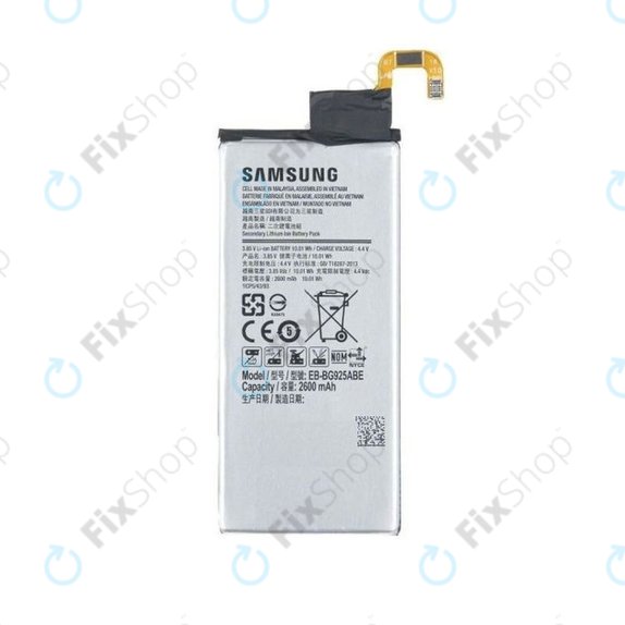 Samsung Galaxy S6 Edge G925F - Battery EB-BG925ABE 2600mAh - GH43-04420A, GH43-04420B Genuine Service Pack