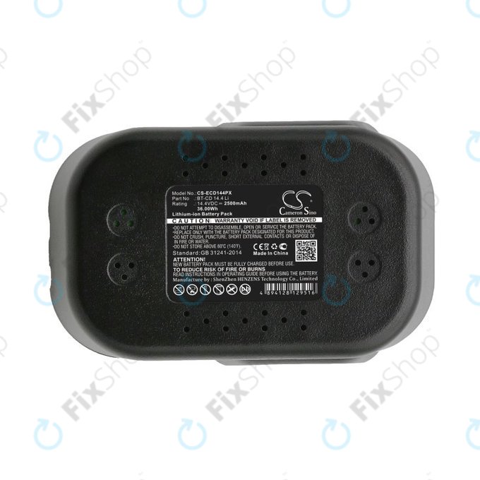 Battery for Einhell BT-CD 14.4 Li, 2500mAh, Li-Ion, 14.4V, BT-CD 14.4 Li, HQ