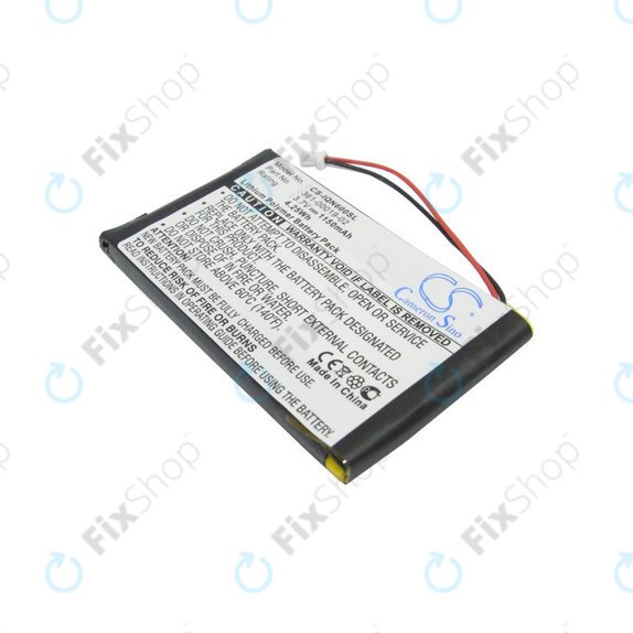 Battery for Garmin Nüvi 660, 660 FM, 1150mAh, Li-Pol, 3.7V, 361-00019-02, HQ
