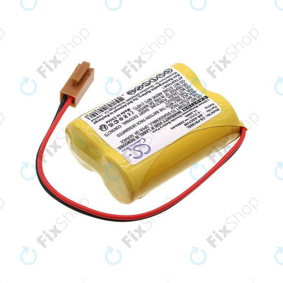 Battery for Beta iSV Amplifier, 2200mAh, Li-MnO2, 6V, BR-AGCF2W, HQ
