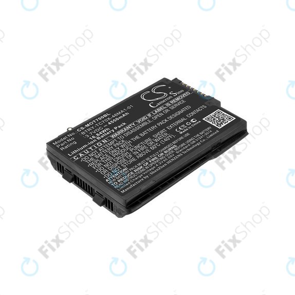Battery for Motorola TC70, Motorola TC75, 4550mAh, Li-Ion, 3.7V, 82-171249-01, HQ