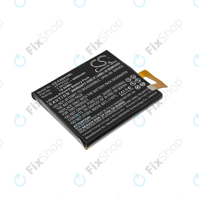 Battery for Caterpillar CAT S41, 4400mAh, Li-Pol, 3.85 V, APP00223, HQ