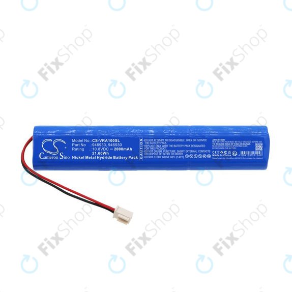 Battery for Velux Rollladen Antrieb, Solar Rollladen, 2000mAh, Ni-MH, 10.8V, 946933, HQ