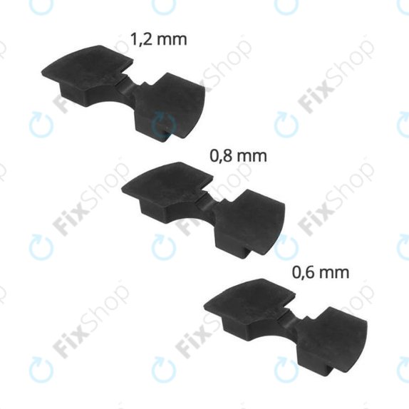 Xiaomi Mi Electric Scooter 1S, 2 M365, Essential, Pro, Pro 2 - Vibration Dampers (Black) - 3pcs