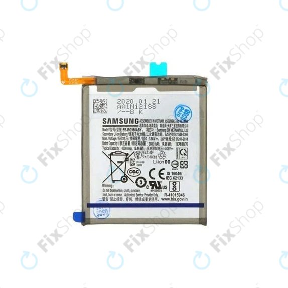 Samsung Galaxy S20 G980F - Battery EB-BG980ABY 4000mAh - GH82-22122A Genuine Service Pack