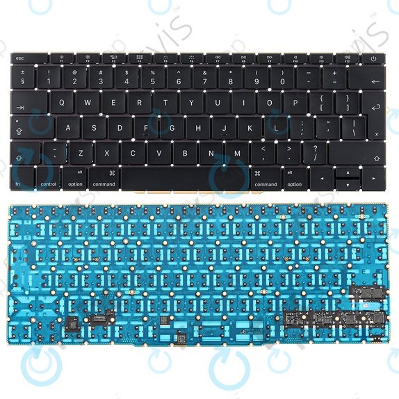 Apple MacBook Pro 13" A1708 (Late 2016 - Mid 2017) - Keyboard UK