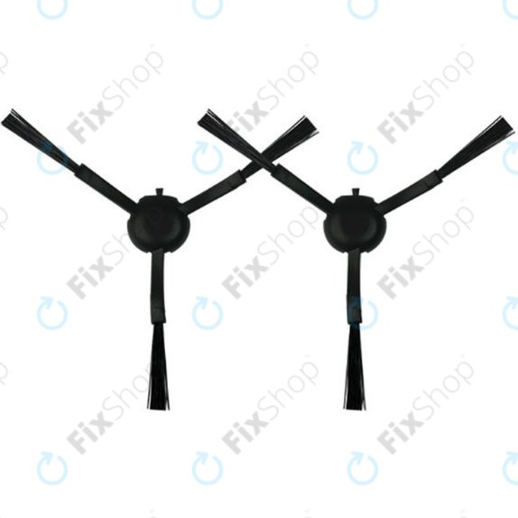 Replacement set for Xiaomi Dreame L20 Ultra, X20 Pro, X20 Pro Plus (1x Main brush, 2x Filter, 2x Side brush - Black)