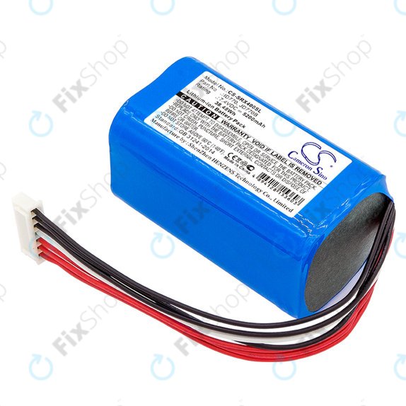 Battery for Sony Srs-Xb40, Srs-Xb41, 5200mAh, Li-Ion, 7.4V, ID770, HQ