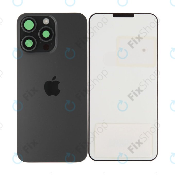 Rear Housing Glass for iPhone 15 Pro Max | Black Titanium | 661-36907 | Genuine Apple
