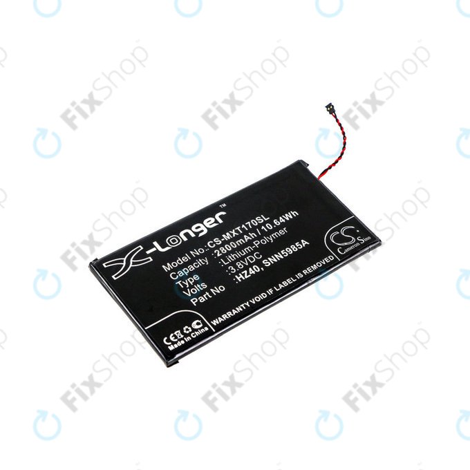 Motorola Moto Z2 Play XT1710-09 - Battery HZ40 2800mAh HQ