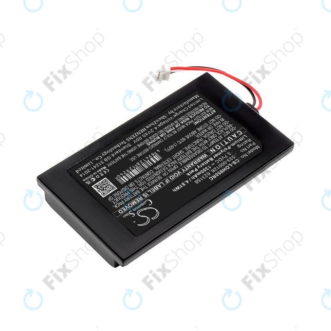Battery for Logitech Harmony 9, 1300mAh, Li-Pol, 3.7V, 533-000128, HQ