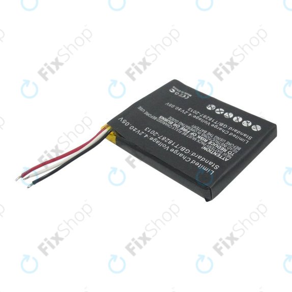Battery for GoPro Wifi Remote, 350mAh, Li-Pol, 3.7V, YD362937P, HQ