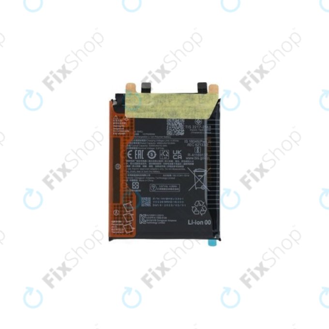 Xiaomi 12T, 12T Pro - Battery BM5J 5000mAh - 001652GMD1A000, 46020000CW1G Genuine Service Pack
