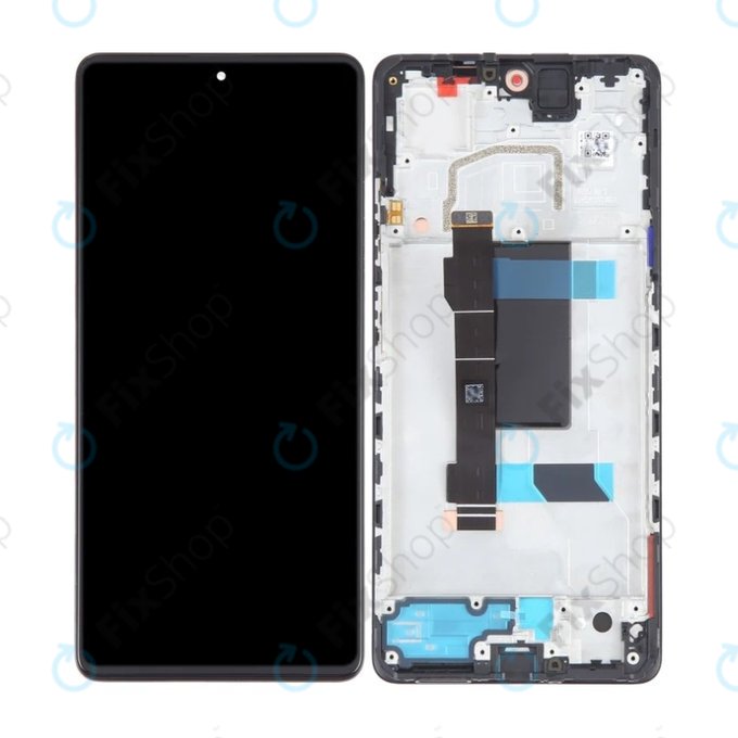 Xiaomi Poco X5 Pro - LCD Display + Touch Screen + Frame (Astral Black) OLED