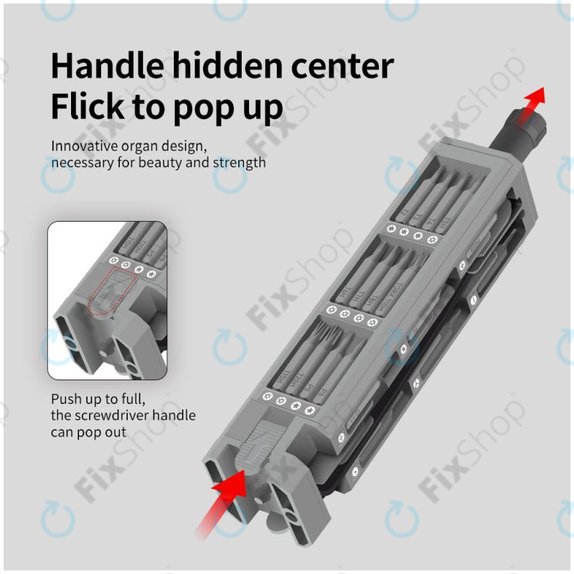 Kingsdun - Precission Screwdriver Set for Phone & PC Repair 44in1