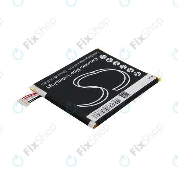 Battery for HTC EVO One, 2000mAh, Li-Pol, 3.8 V, BJ75100, HQ