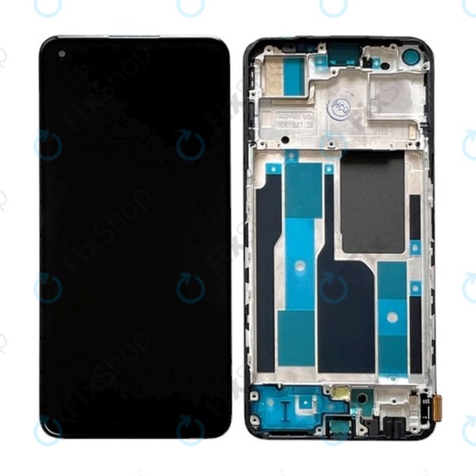 Realme 9 Pro Plus RMX3392 RMX3393 - LCD Display + Touch Screen + Frame (Midnight Black) TFT