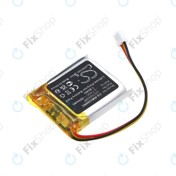Battery for Razer Viper Ultimate, Viper V2 Pro, 500mAh, Li-Pol, 3.7V, US702428P, HQ