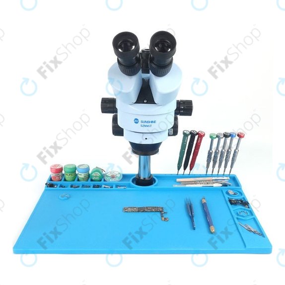 Relife RL-160B - Multifunctional Silicone Mat + Aluminum Microscope Base