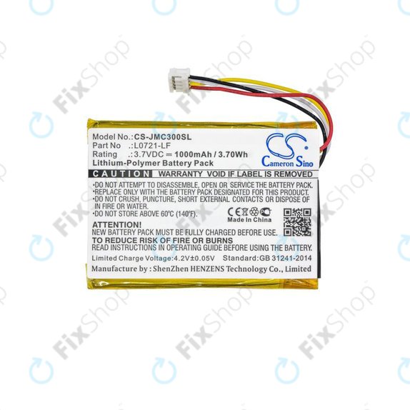 JBL Clip 3 - Battery L0721-LF 1000mAh HQ