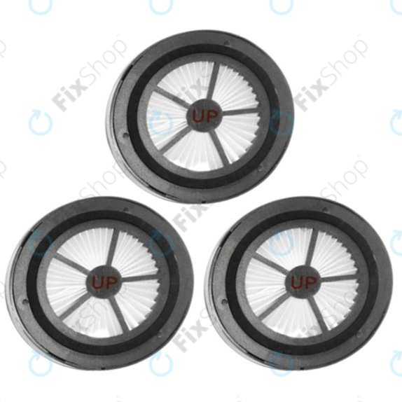 Proscenic P10, P11, U11 - HEPA Filter (Black) - 3pcs