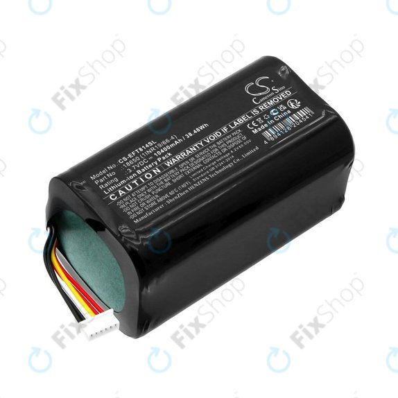 Battery for Eufy Cam 2 Pro, T8140r, 10400mAh, Li-Ion, 3.7V, 18650 (1INR19/66-4), HQ