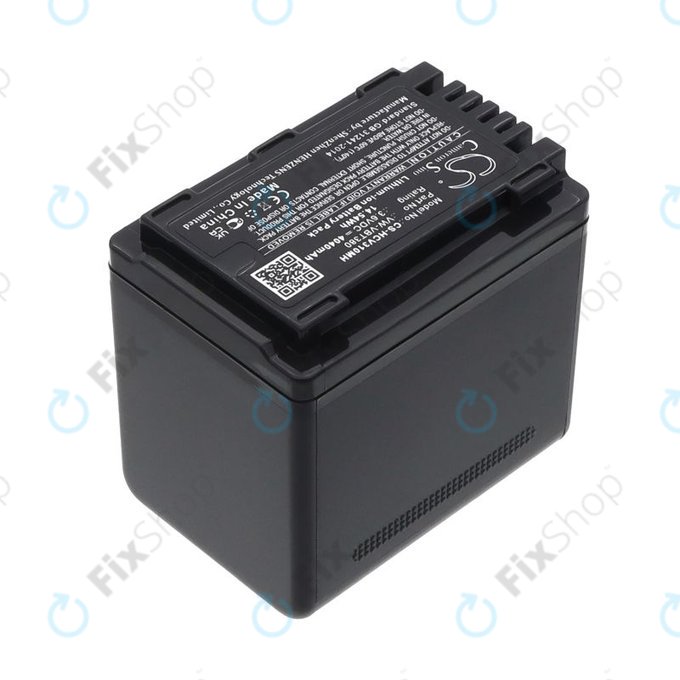 Battery for Panasonic HC-550EB, 4040mAh, Li-Ion, 3.6V, VW-VBT380, HQ