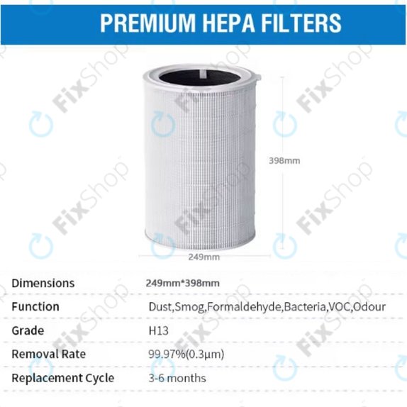 Xiaomi Mi Air Purifier Elite Y-600 - HEPA filter (Activated carbon)