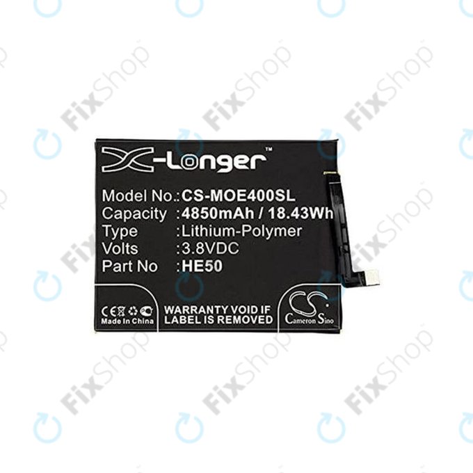 Motorola Moto E5 Plus XT1924 - Battery HE50 4850mAh HQ