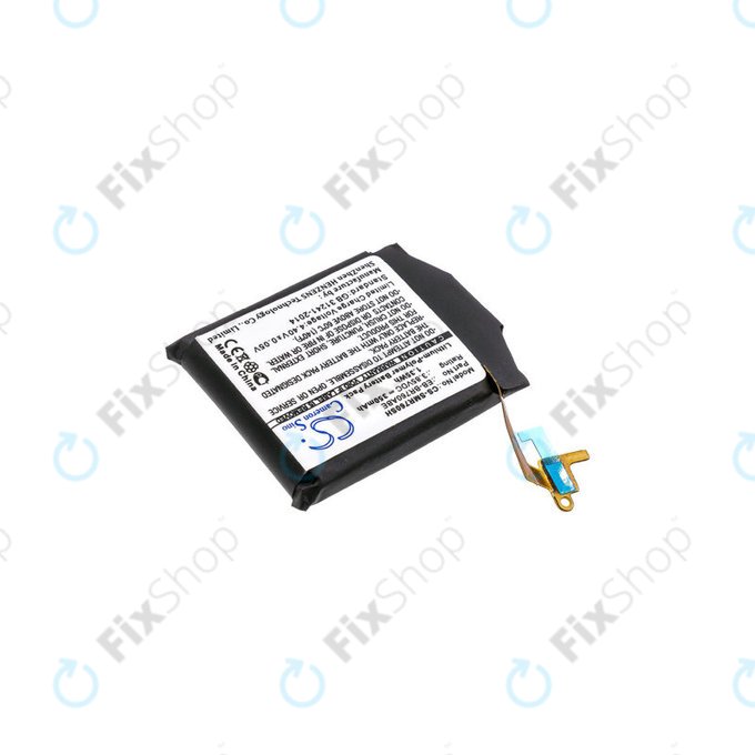 Battery for Samsung Gear S3 Frontier R760, R765, 350mAh, Li-Pol, 3.85 V, EB-BR760, HQ