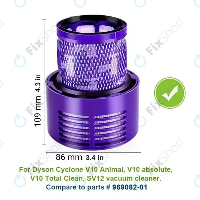 Dyson V10 - Dust Filter