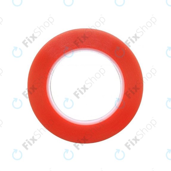 Magic RED Tape - Double-Sided Adhesive Tape - 1mm x 25m (Transparent)