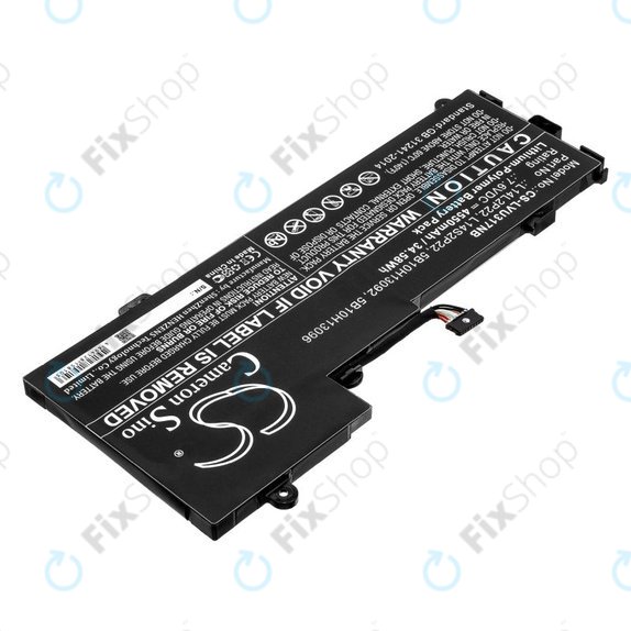 Battery for Lenovo E31-80, Ideapad 510s-13, 4550mAh, Li-Pol, 7.6V, 5B10H13092, HQ