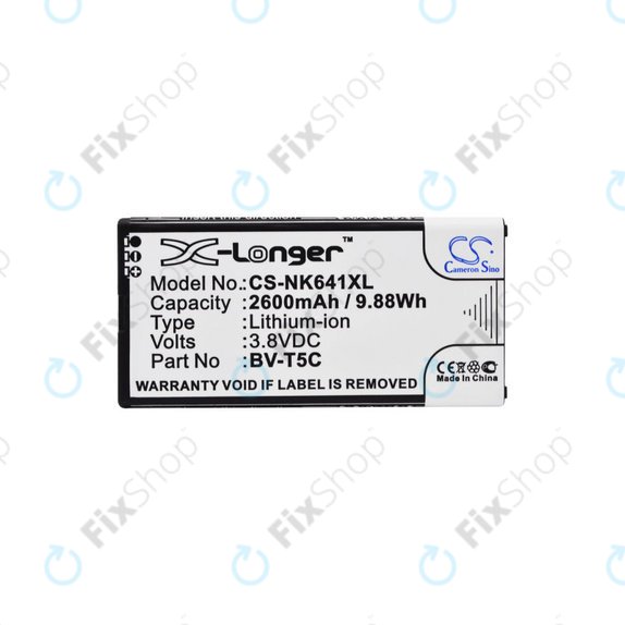 Microsoft Lumia 640 - Battery BV-T5C 2600mAh HQ