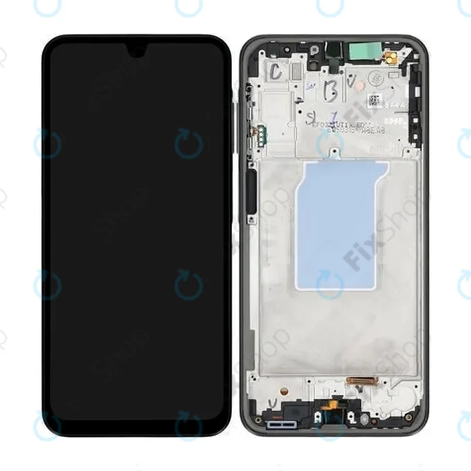 Samsung Galaxy A26 A266E - LCD Display + Touch Screen + Frame (Black) - GH82-37049A Genuine Service Pack