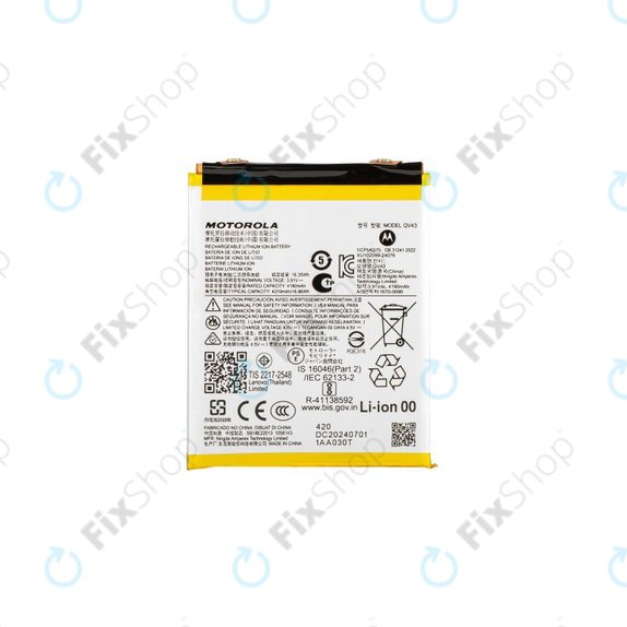 Motorola Edge 50 Neo, ThinkPhone 2025 - Battery QV43 4300mAh - SB18E23273 Genuine Service Pack