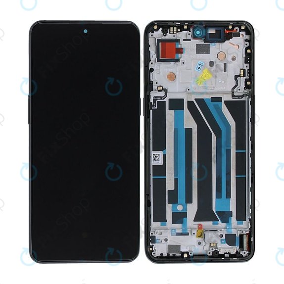 OnePlus 10T - LCD Display + Touch Screen + Frame (Moonstone Black) TFT