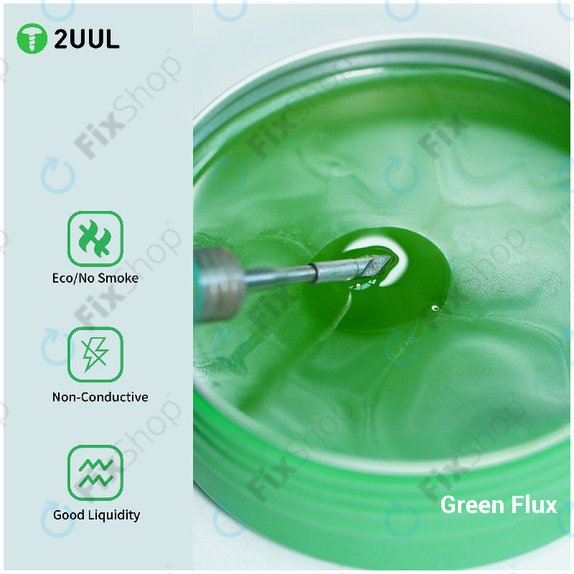 Soldering Flux, Green, 2UUL SC18