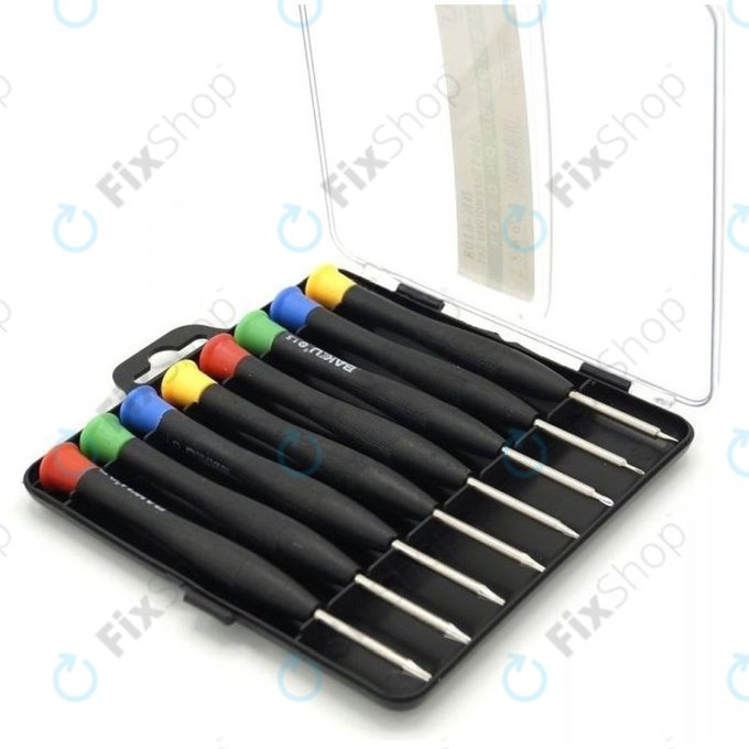 Baku BK-6108 - Screwdriver Set for Phones, Tablets & Notebooks (8pcs)